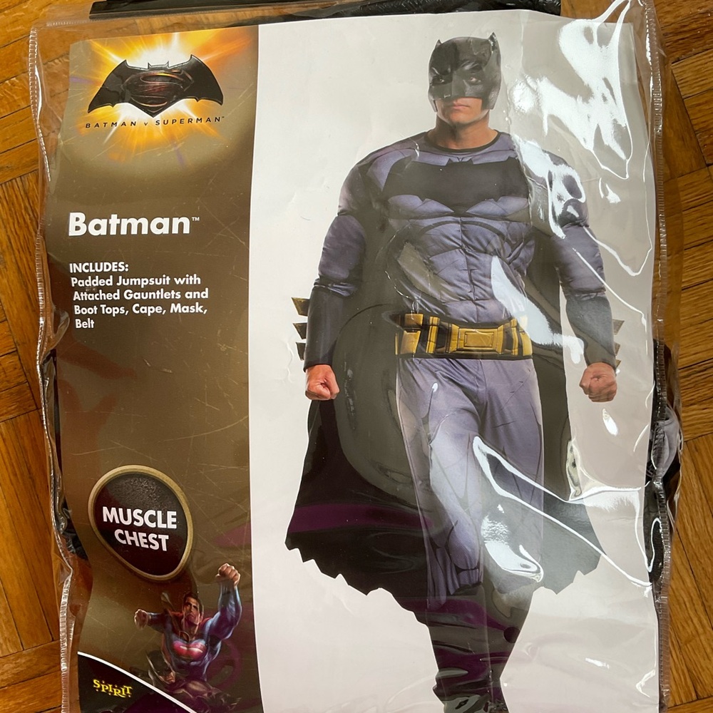 Batman Costume whole set in XL Size.